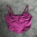 SheIn Purple Corset Top  Photo 1