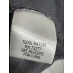 Apt. 9  Gray Scoopneck Short Sleeve Tee With Peacock Rhinestone Design, Large Photo 5