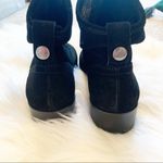 Lucky Brand NWOT  Lollin Bootie Black Oiled Suede Size 6.5 Photo 6