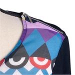 Desigual multi-color gorgeous lightweight, long sleeve top in size Small. EUC Photo 5