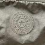 Kipling Erica Bag Crossbody Purse Metallic Pewter Shoulder Bag Crinkle Nylon Photo 6