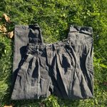 SO  Highest Rise Baggy Jeans Womens Juniors Black Slouchy Fit Tapered Photo 2