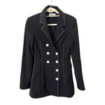 SAINT ART Piper Contract Long Blazer Black Medium Photo 2