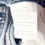 KANCAN Stone Washed Intentionally Ripped Distressed High Rise Mom Jeans Size 27 Blue Photo 3