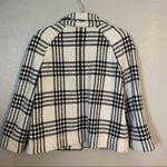 Gap Y2K Herringbone Plaid Cropped Jackie-O Jacket Photo 7