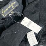 Anthropologie GEISHA DESIGNS Ruffled Tulle Blouse, Black, XS Photo 9