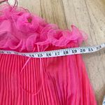 Amur Tate Halter Mini Tulle Dress in Pinky/Orange NWT Photo 7
