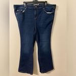 Torrid Womens Medium Wash Relaxed Boot Cut Stretch Jeans Ankle Size 20 20R Photo 0