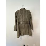 J. Jill Olive Green Ribbed Corduroy Structured button front jacket Size M 2264 Photo 2