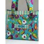 Longaberger Basket Sisters Summer Lovin' Tote Bag Purse Colorful Bright Stylish Photo 3