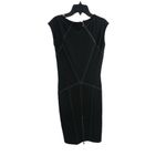 Ted Baker  Black Exposed Seam Zipper Detail Dress Size 2-4 Photo 2