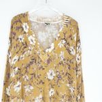 Show Me Your Mumu Cliffside V-Neck Floral Sweater M Fliritin Floral Photo 3