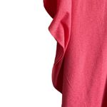 Catherines Women Tunic Top 3X Peach Crochet Detail Kimono Style Flowy Office Photo 3