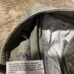 A New Day  Shorts Womens 4 Chino Olive Green High Rise Stretch Work Casual Cargo Photo 3