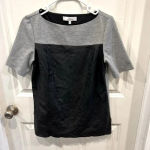 Robert Rodriguez  Perforated Leather Front‎ Top Medium Photo 0