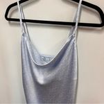 Hollister - Y2K Baby Blue Floral Spaghetti Strap Slip Mini Dress Size Medium Photo 2