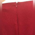 Karl Lagerfeld  Paris Burgundy Shift Dress, W/Crochet Bell Sleeve Sz. 6 NWT! Photo 3