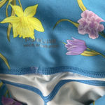 Fabletics  Pure Luxe Floral Leggings Blue Yellow Purple Athletic Workout Pants S Photo 1