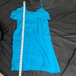 Alice + Olivia NWT  Etta Crepe Dress In Laguna Photo 12