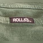 ROLLA’S East Coast High Rise Flare Green Corduroy Pants Size 26 Photo 9