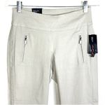 NEW INC wide leg curvy fit tan beige stretchy pull on pants Y2K style size 2 Photo 2