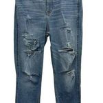Hollister  Collection Boyfriend High Rise Distressed Denim Jeans Photo 0