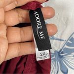 Adore Me The Maille romper in red SZ 2X Photo 3