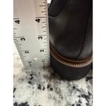 Sam Edelman Laguna Chelsea Boots Black Leather Lug Sole Waterproof 9.5M Photo 7