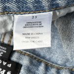 Playboy PacSun Funny Bunny Vintage High Waisted Denim Shorts 25 Cut Off Jeans Photo 7