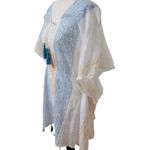 AMIANI S/M Blue and Gold Women's Swim Cover Photo 1