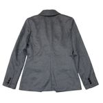 J.Crew NWT Devon Blazer in Heather Gray Drapey Flannel Double-Breasted Jacket 2 Photo 4