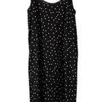 Atm 100% Silk Black White Polka Dot Slip Dress. NWT. Size Medium Photo 13