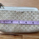 Coach : Tan Graphic Wristlet Photo 2