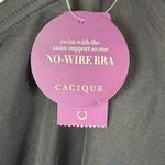 Cacique Swim By Ruffled Tankini Swimsuit Top Women Plus 26 Shelf Bra Beach NWT Photo 3