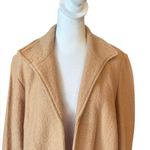 Chico's Wool Sweater Coat Open Front Beige Cream Womens Size Large 2 Photo 4