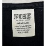 Victoria's Secret Pink Victoria Secret Size S Long Sleeve Shirt Drawstring V-Neck Dog Logo Casual Photo 8