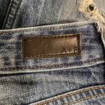 Abercrombie & Fitch  24 Short Annie High Rise Girlfriend Jeans Floral Embroidery Photo 5