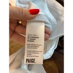 Paige  Sasha Wide-Leg Ankle Jeans White NWOT Size 27 Photo 10