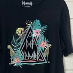Def Leppard  Black Band Tee size L Photo 5