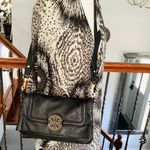 Tory Burch  AMANDA fold over leather bag 💜 Photo 3