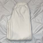 Edikted  Cream Clark Oversized Sweatpants / Joggers Photo 3