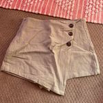 Boutique Green Button Skort Photo 0