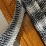 Knox Rose  Women's Blue and White Striped Cardigan Photo 1