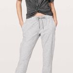 Lululemon On The Fly Pant *28" Wee Are From Space Nimbus Battleship / Ice Grey Photo 0