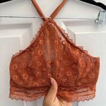 Victoria's Secret Victoria Secret Bralette Bra High Neck Daisy Lace Underwire Racerback size S Photo 4