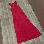 LA Made  NWT pink crochet lace maxi dress small Photo 0