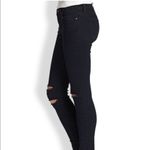 J Brand  Cropped Skinny Blue Mercy Distressed Jeans 822 Stretch Size 26 Photo 8