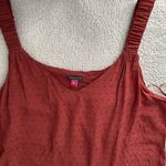 Vince Camuto Tie It Up! Maxi Clip Dot Tank Summer Dress In Rust Size XL Photo 9