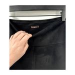J. McLaughlin  Black Faux Suede Pull On Skinny High Rise Pant Size Large Photo 4
