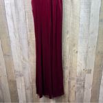 Alfani  Medium Velvet Wide Leg Jumpsuit Surplice Sleeveless Stretch Waist… Photo 4